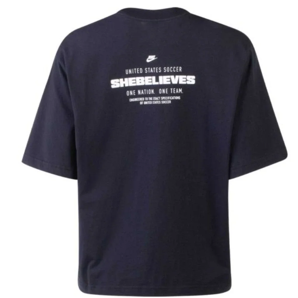 Nike Women's USA Voice‎ Women's Believe Tee Black, Medium
